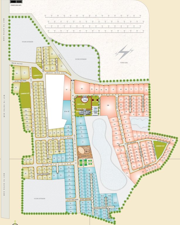  malhaar exotica Layout Plan