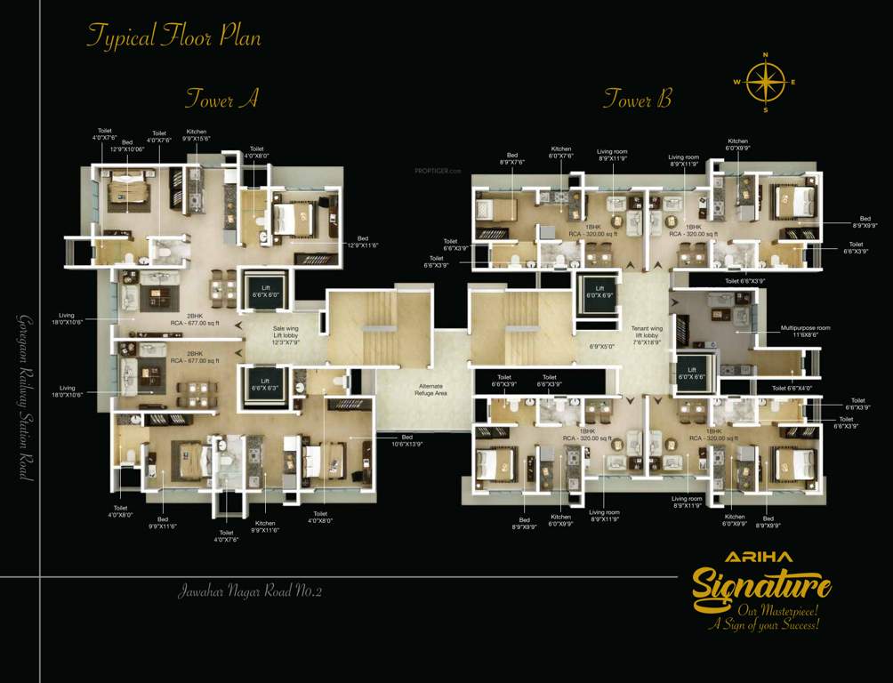  ariha signature Ariha Signature Cluster Plan
