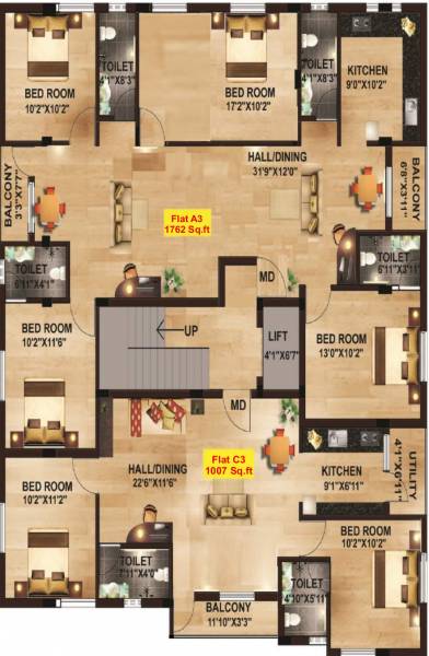  yuktha Block A Cluster Plan