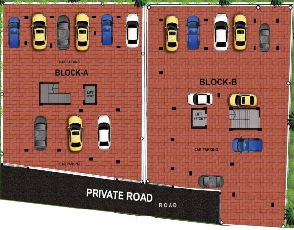  yuktha Cluster Plan For Ground Floor