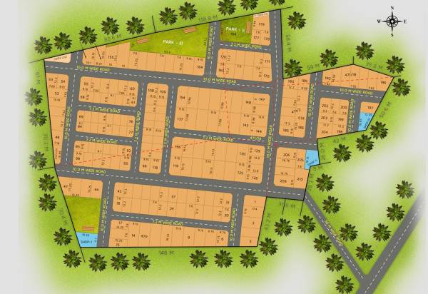  kris-farms Layout Plan