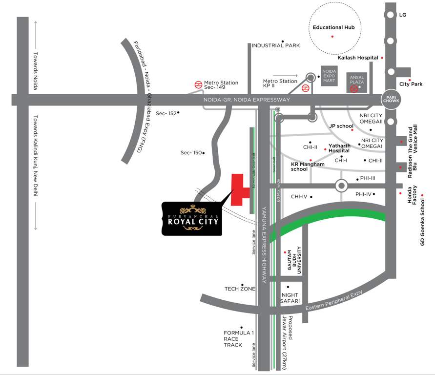  royal square Location Plan