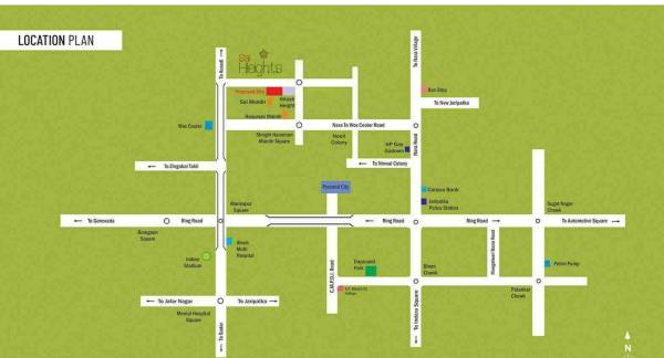  heights Location Plan