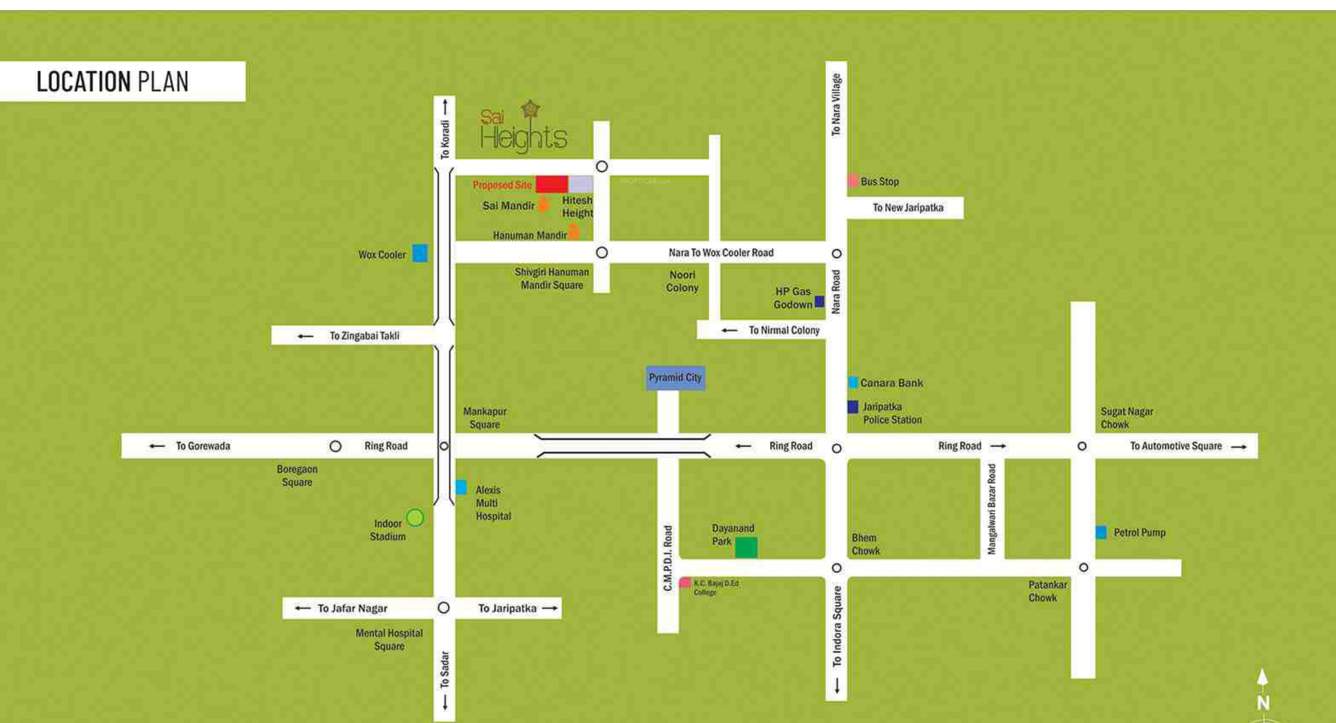  heights Location Plan