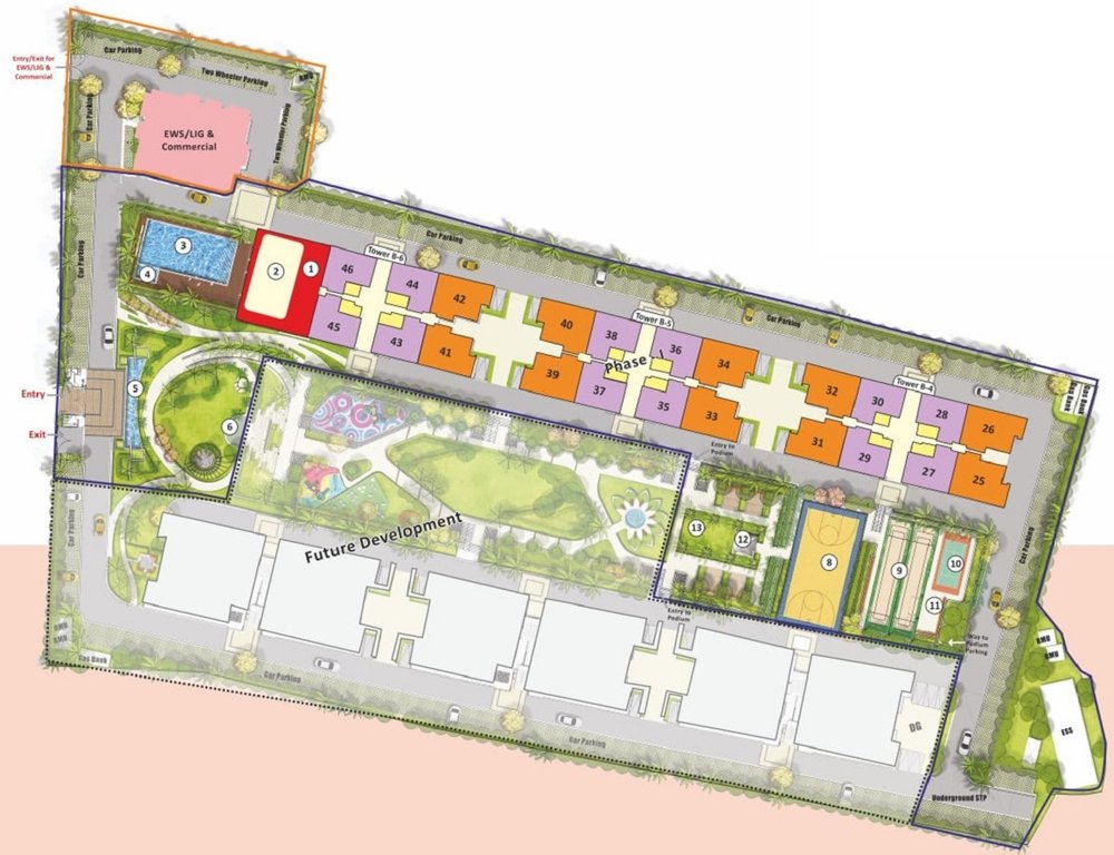  daksh phase iii Master Plan