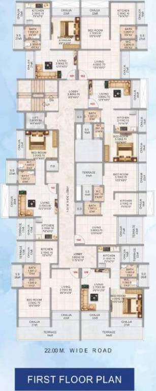  ivy Infinity Ivy Cluster Plan for 1st Floor