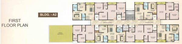  avadh-complex Block A2 Cluster Plan for 1st Floor