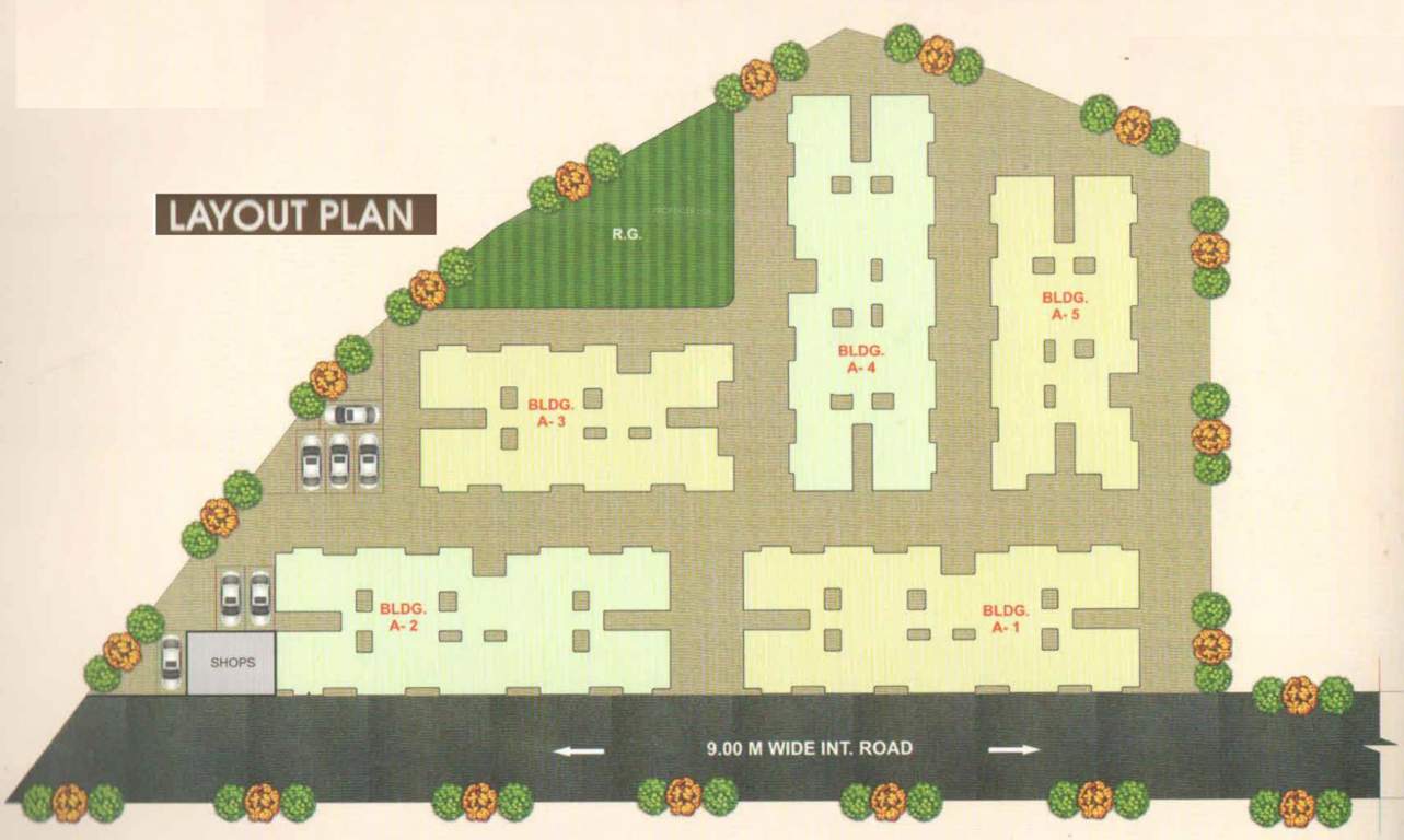  avadh complex Layout Plan
