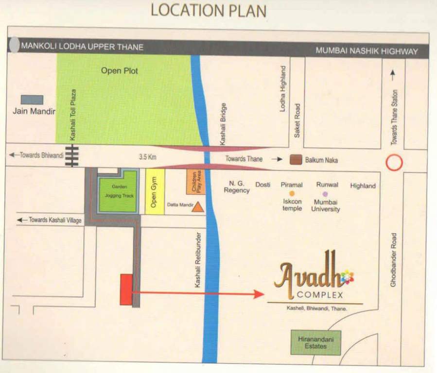  avadh complex Location Plan