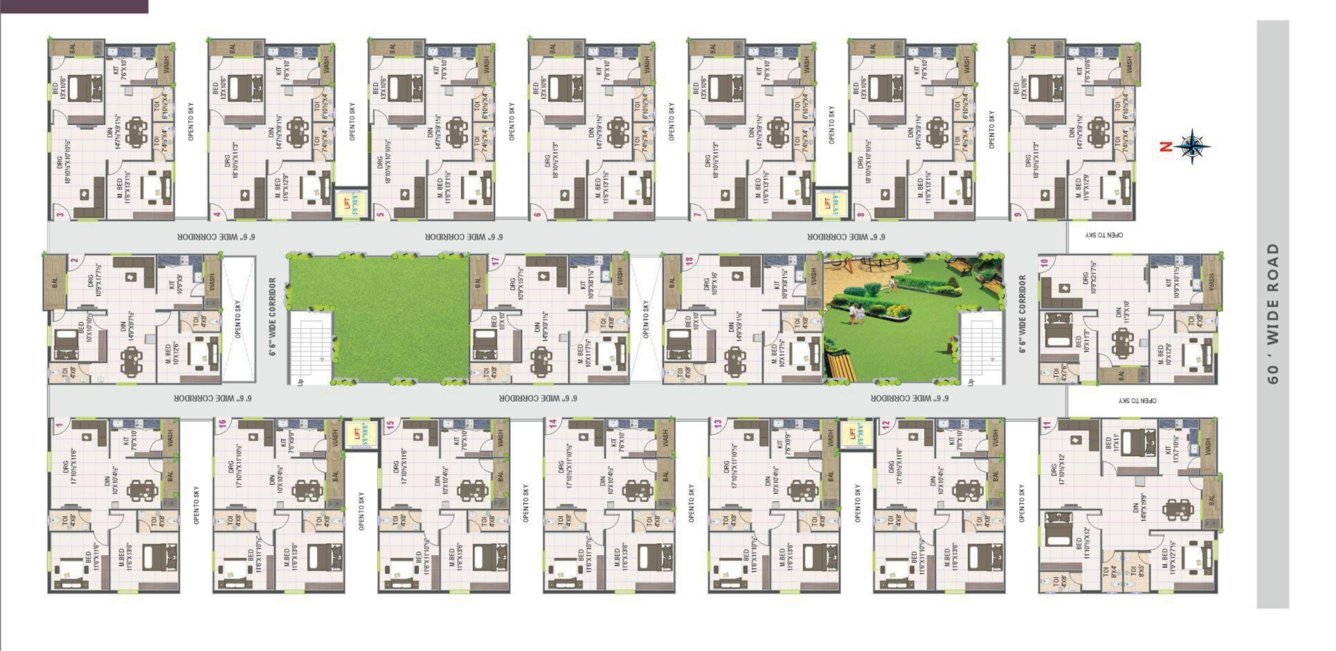  brundavanam Sri R K s Brundavanam Cluster Plan