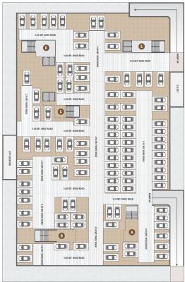  aries-heights Block A, B, C, D & E Cluster Plan For Basement