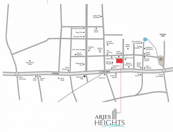  aries-heights Location Plan