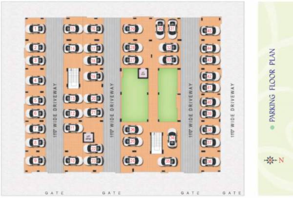  heights SVLN Heights Cluster Plan for ground Floor