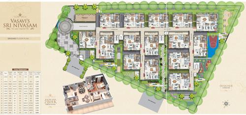  sri-nivasam Sri Nivasam Ground Cluster Plan