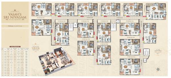  sri-nivasam Sri Nivasam Typical Cluster Plan