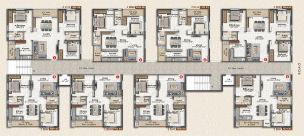  homes Block C Cluster Plan