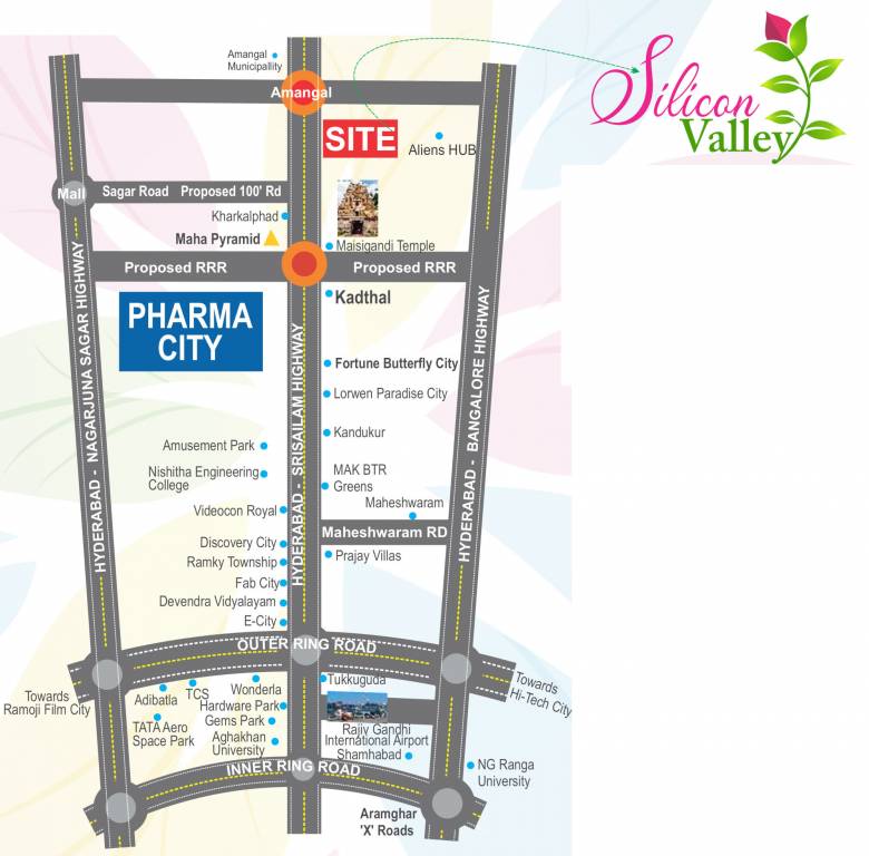  silicon valley Location Plan