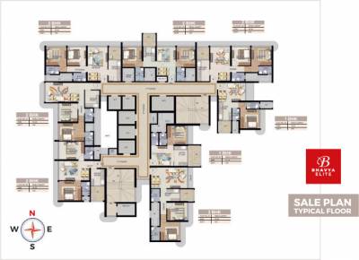  bhavya-elite Bhavya Elite Cluster Plan