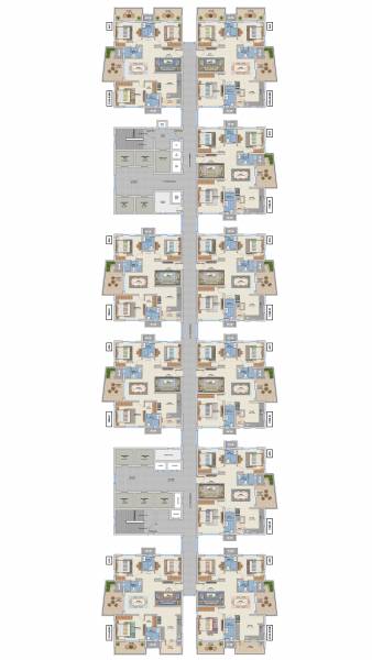  spectra Tower 1 Cluster Plan For Typical Floor Plan