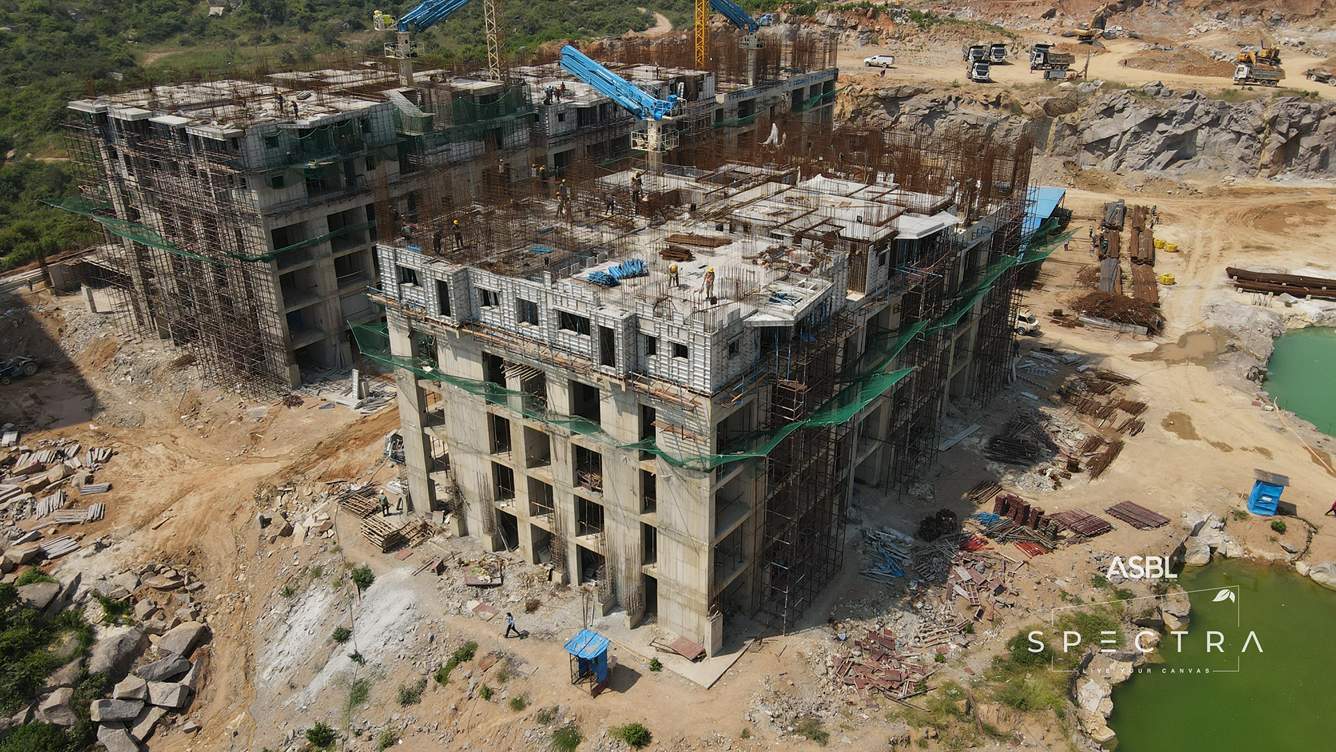 asbl spectra Tower 1 Construction Status Nov 22