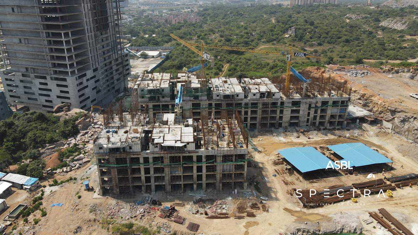 asbl spectra Tower 1 Construction Status Nov 22