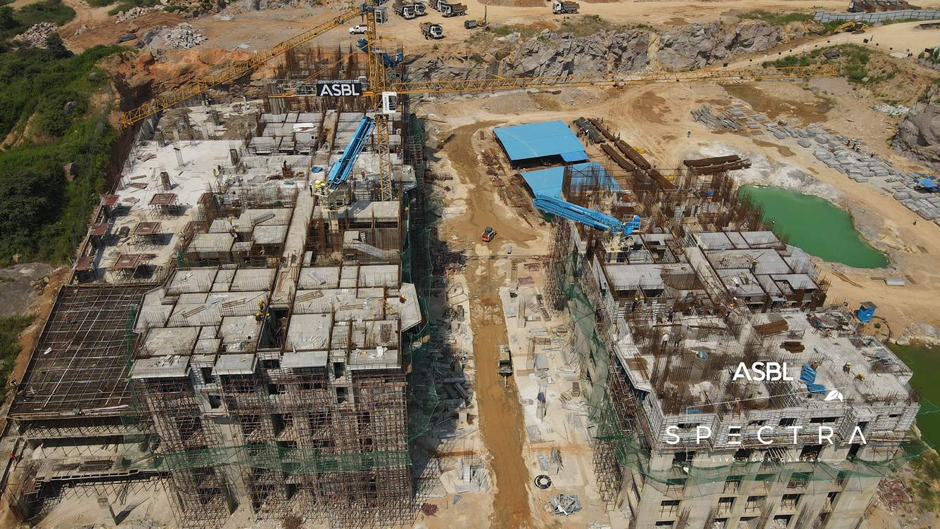 asbl spectra Tower 1 Construction Status Nov 22