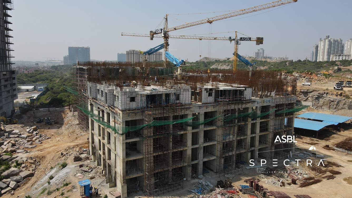 asbl spectra Tower 1 Construction Status Nov 22