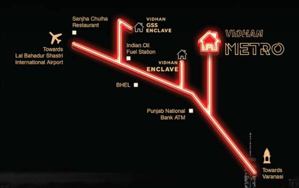 vidhan-metro-phase-i Location Plan