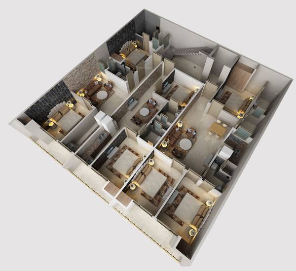  homes-2021 Cluster Plan From 1st To 4th Floor