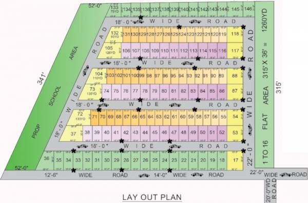 Layout Plan laxmi-narayan-kunj-part-3 Layout Plan