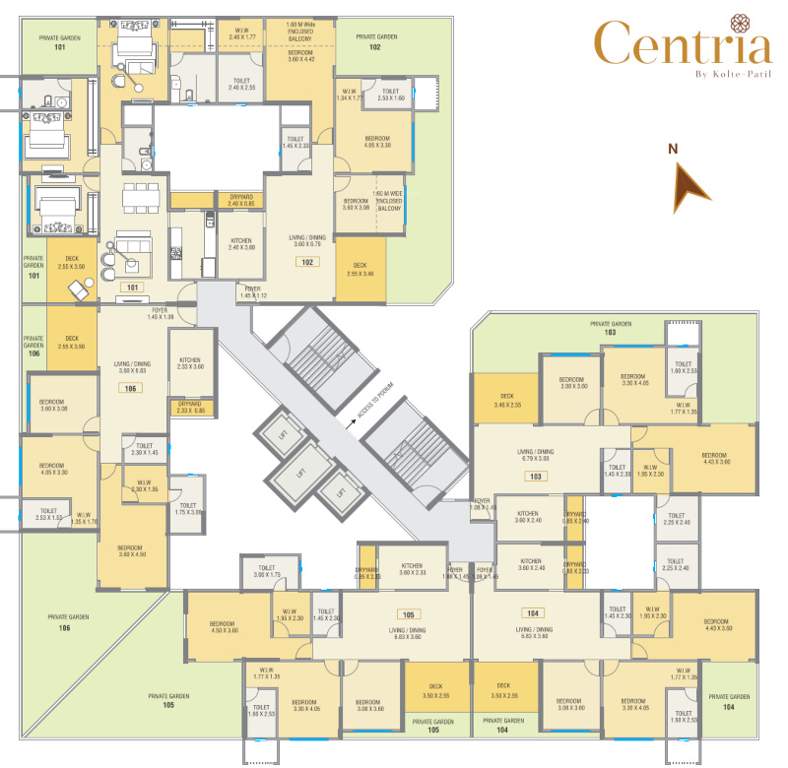  centria r building casa Centria R Building Casa Cluster Plan