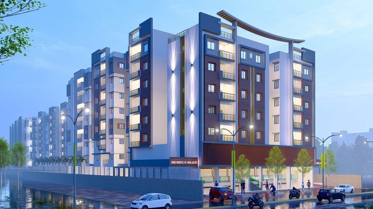  the sidhi paradise Elevation