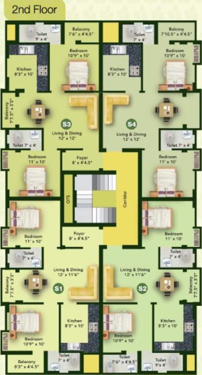  mm thulir MM Thulir Cluster Plan for 2nd Floor
