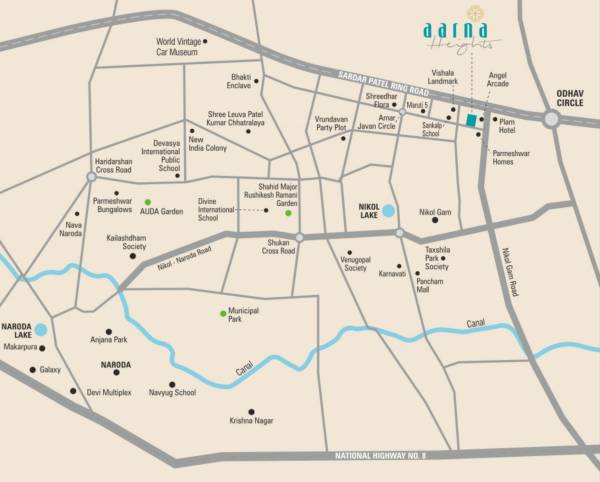  aarna-heights Location Plan