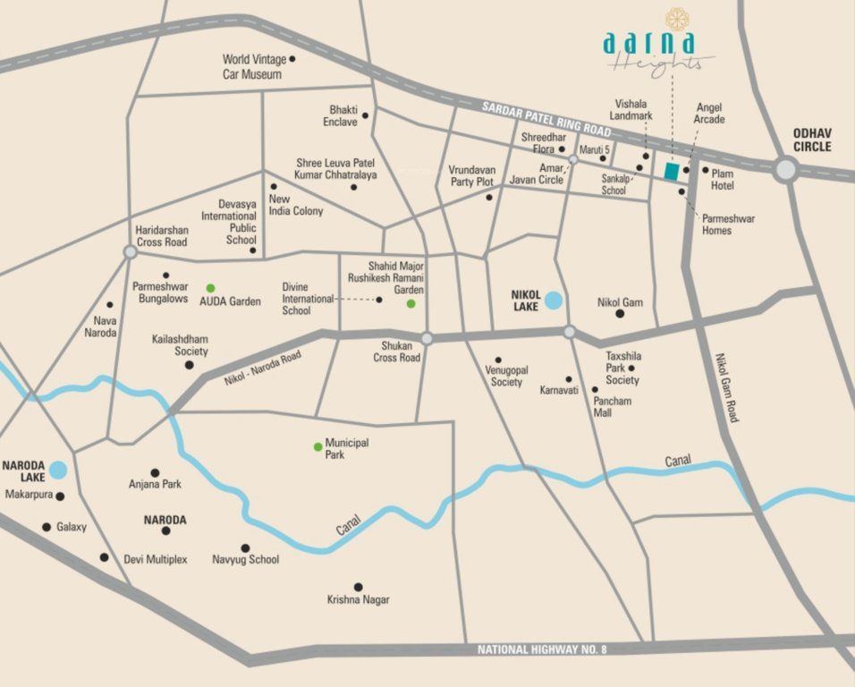  aarna heights Location Plan