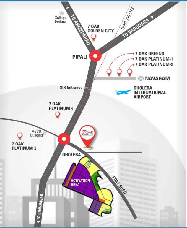  smart city Location Plan