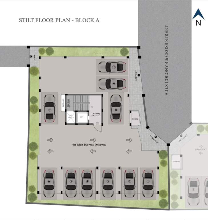  orion Block A Cluster Plan for ground Floor