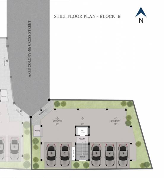  orion Block B Cluster Plan for ground Floor