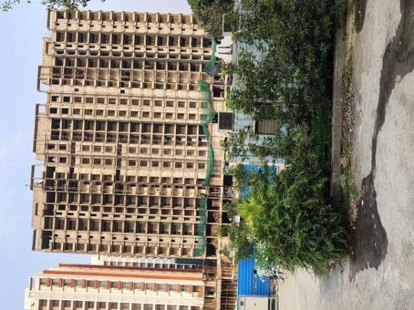 Wing B1 Construction Status Nov-24 constructionStatus of Majestique Rhythm County Phase II