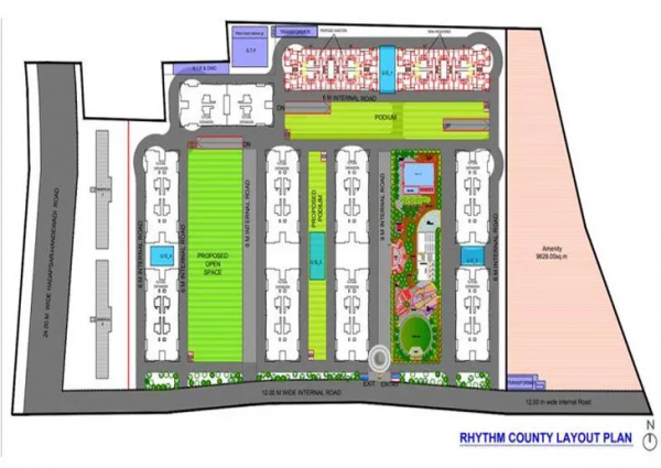 Layout Plan rhythm-county Layout Plan