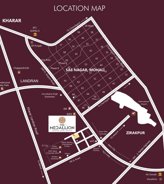 Location Plan the-medallion Location Plan