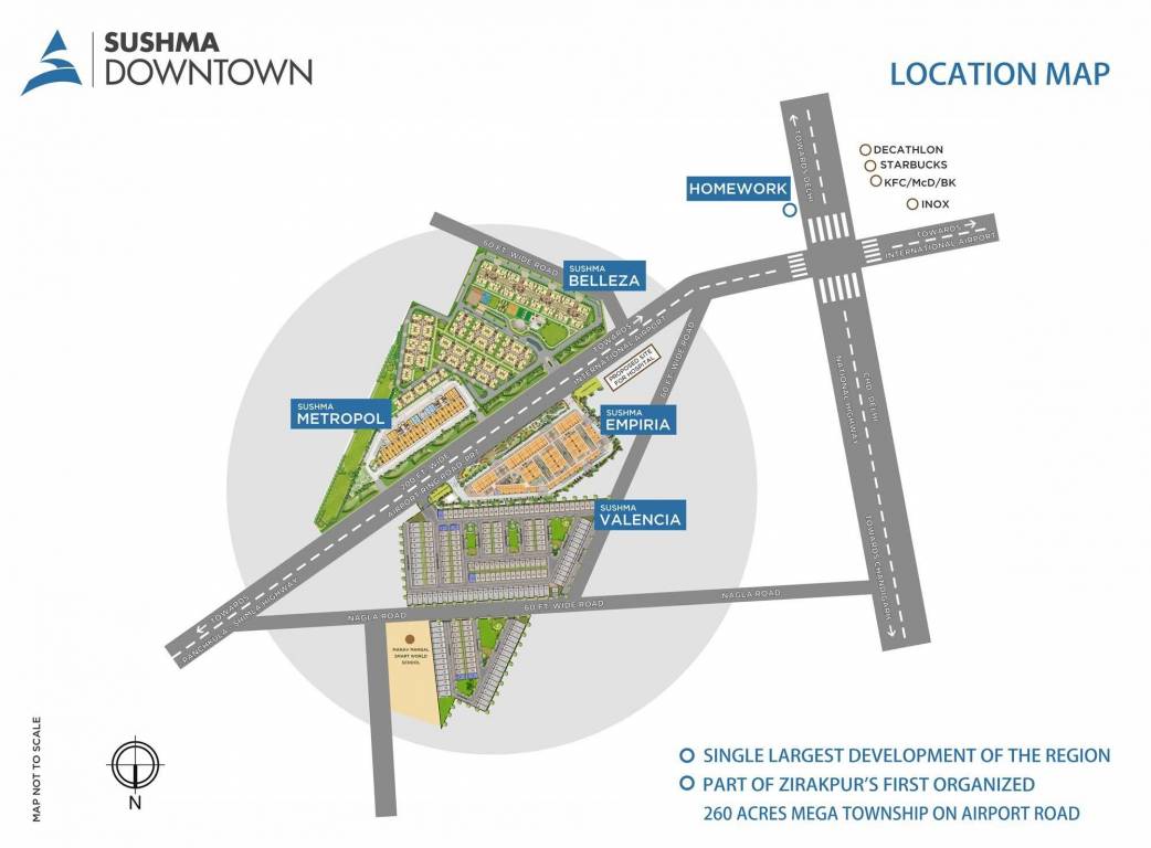  sushma belleza Location Plan