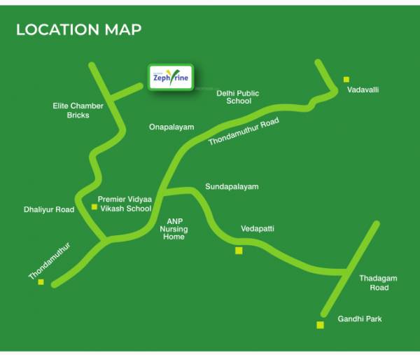  zephyrine Location Plan