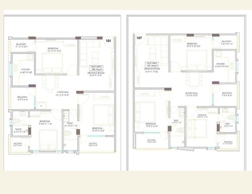  jewels Kalyan Jewels Cluster Plan