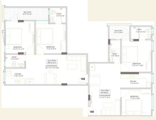 jewels Kalyan Jewels Cluster Plan
