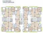 Tower C, D & E Cluster Plan from 1st to 7th Floor  laxmi-residency Tower C, D & E Cluster Plan from 1st to 7th Floor