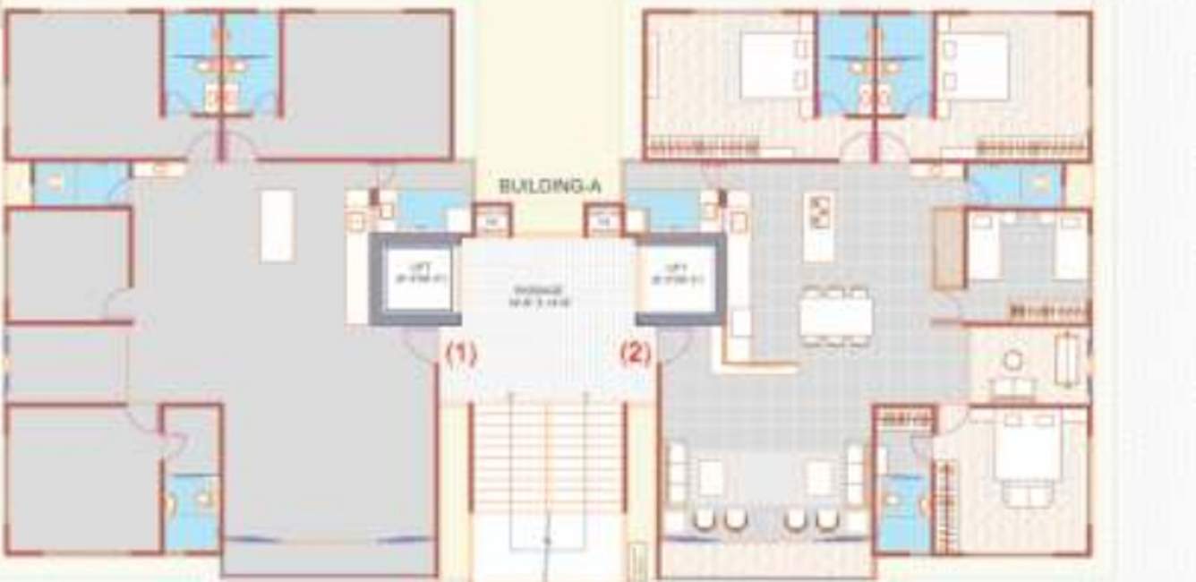  lifestyle Buildin A Cluster Plan For Ground Floor