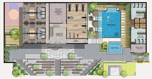  amulya Block 1 Cluster Plan for ground Floor
