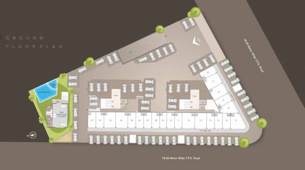  prospera Block A, B Cluster Plan For Ground Floor