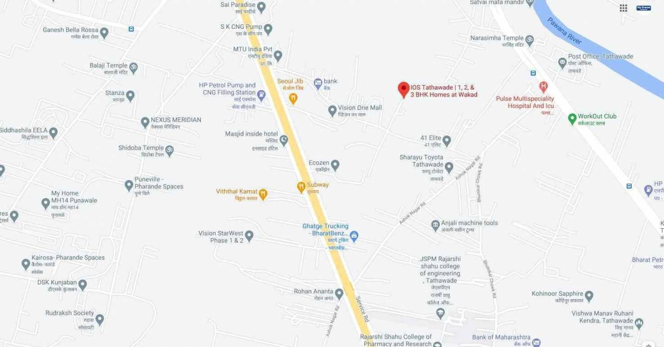  ios tathawade Location Plan